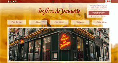 Desktop Screenshot of lesnocesdejeannette.com